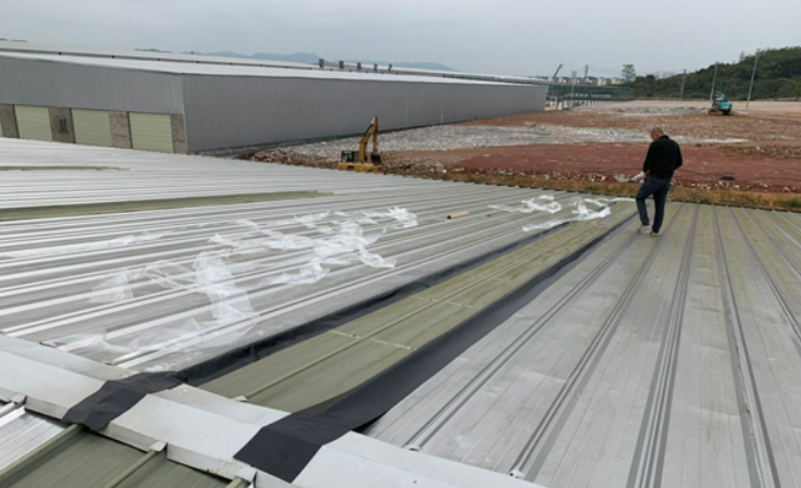 河东厂房屋面防水维修案例